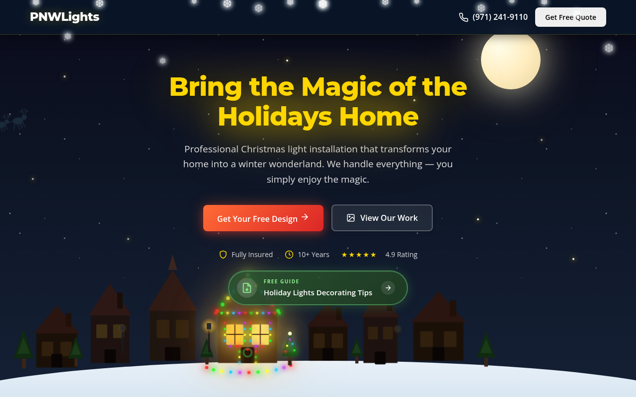 PNW Christmas Lights